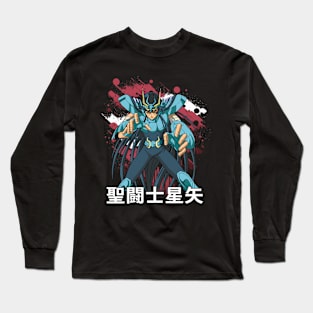 Saint Seiya Legacy Unleashed Pay Tribute to the Iconic Warriors and Their Legendary Battles on a Tee Long Sleeve T-Shirt